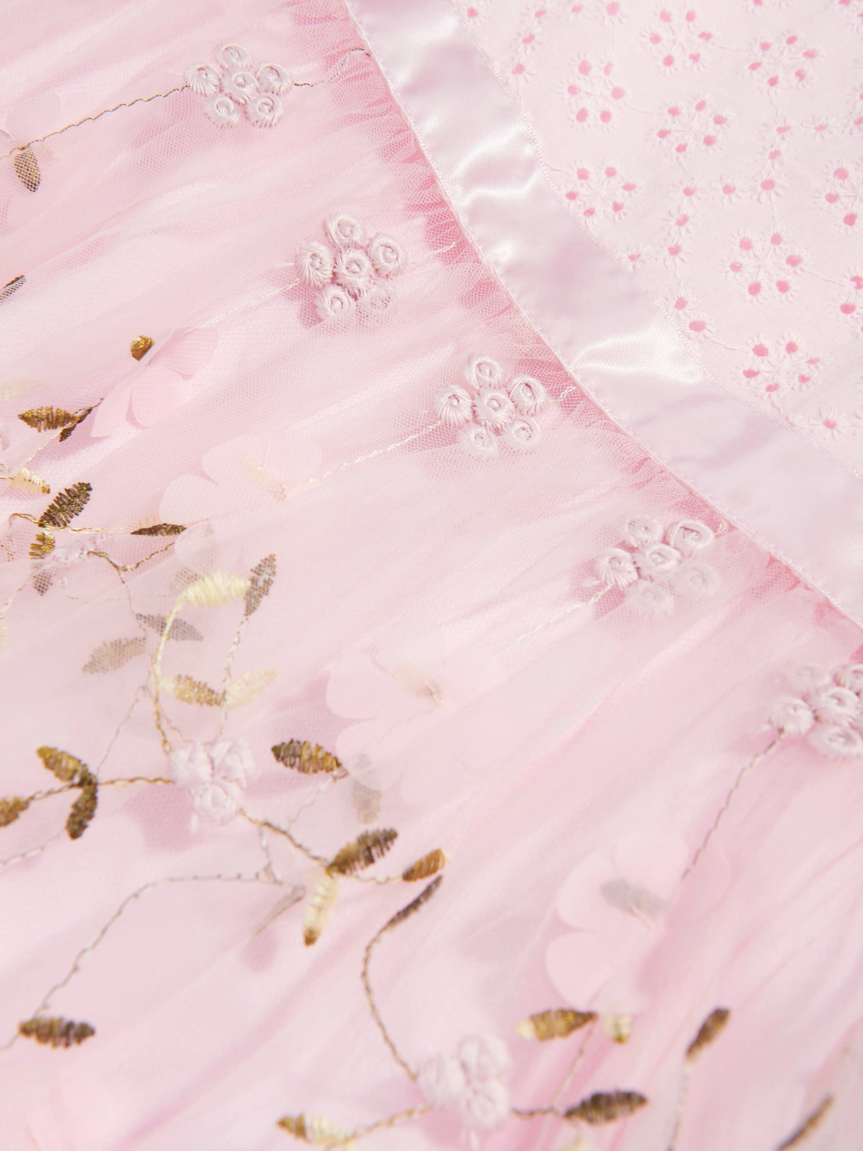 Robe sans manches florale Guess Girls en rose
