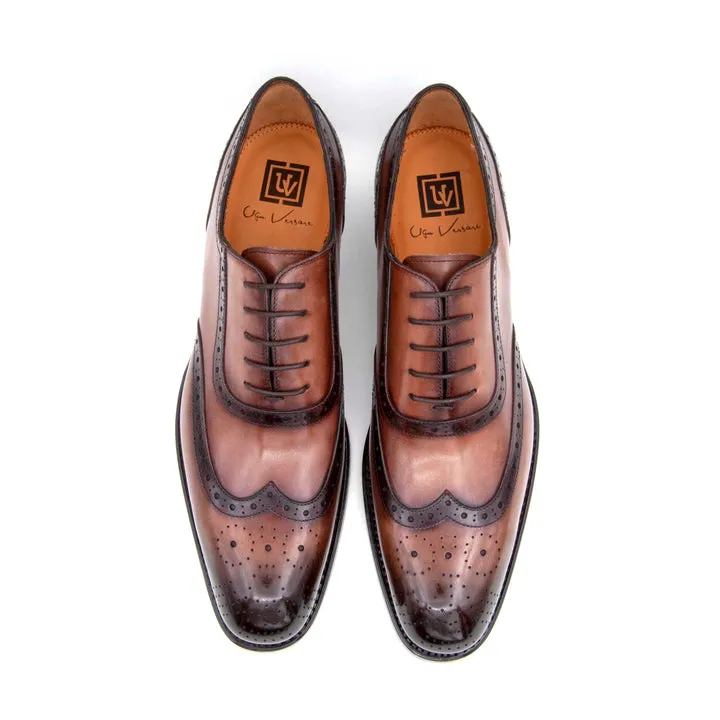 Chaussures Oxford H et H à lacets - Noix