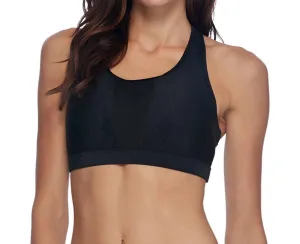 Soutien-gorge de sport à maintien renforcé Hang Tight en noir