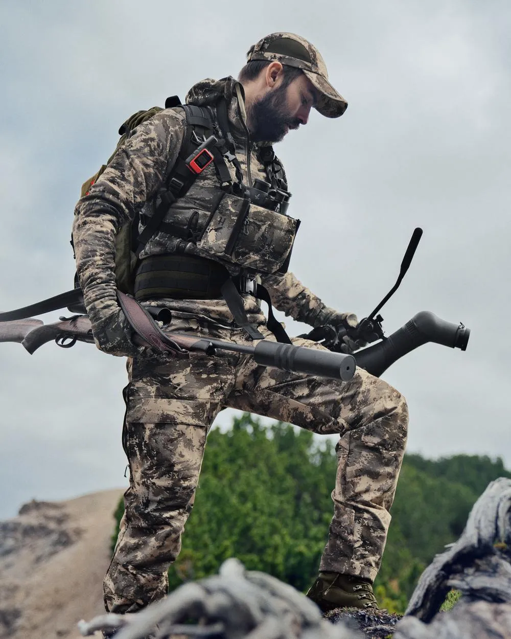 Pantalon léger d'expédition de chasse en montagne Harkila