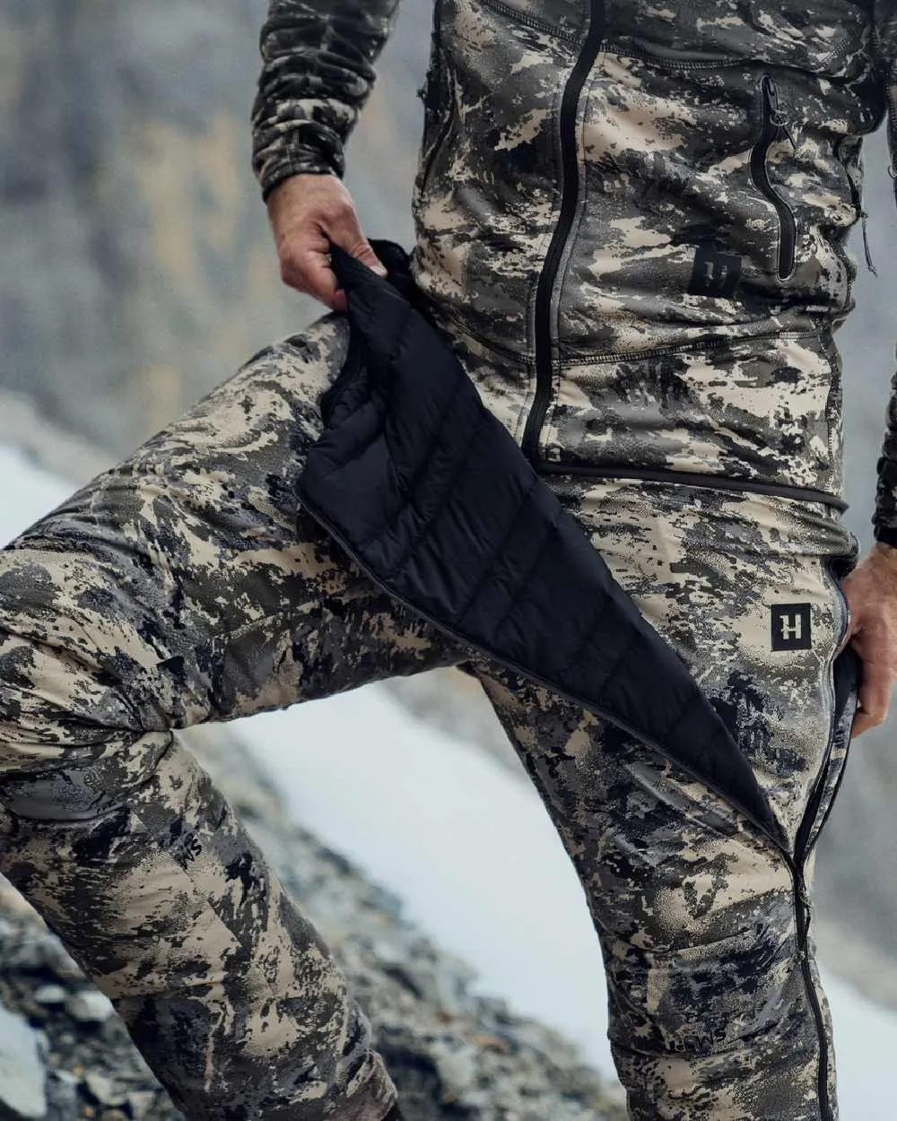 Harkila Pantalon de Chasse en Montagne Expédition Doudoune Compactable Harkila