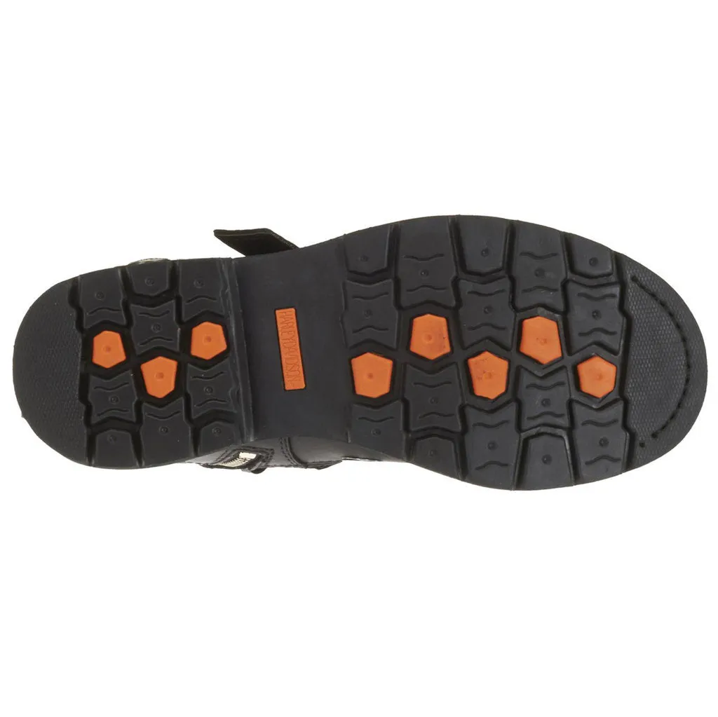 Bottes de moto pour hommes en cuir pleine fleur Harley Davidson Distortion