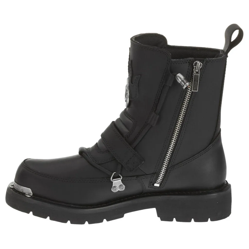 Bottes de moto pour hommes en cuir pleine fleur Harley Davidson Distortion