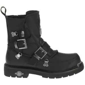 Bottes de moto pour hommes en cuir pleine fleur Harley Davidson Distortion