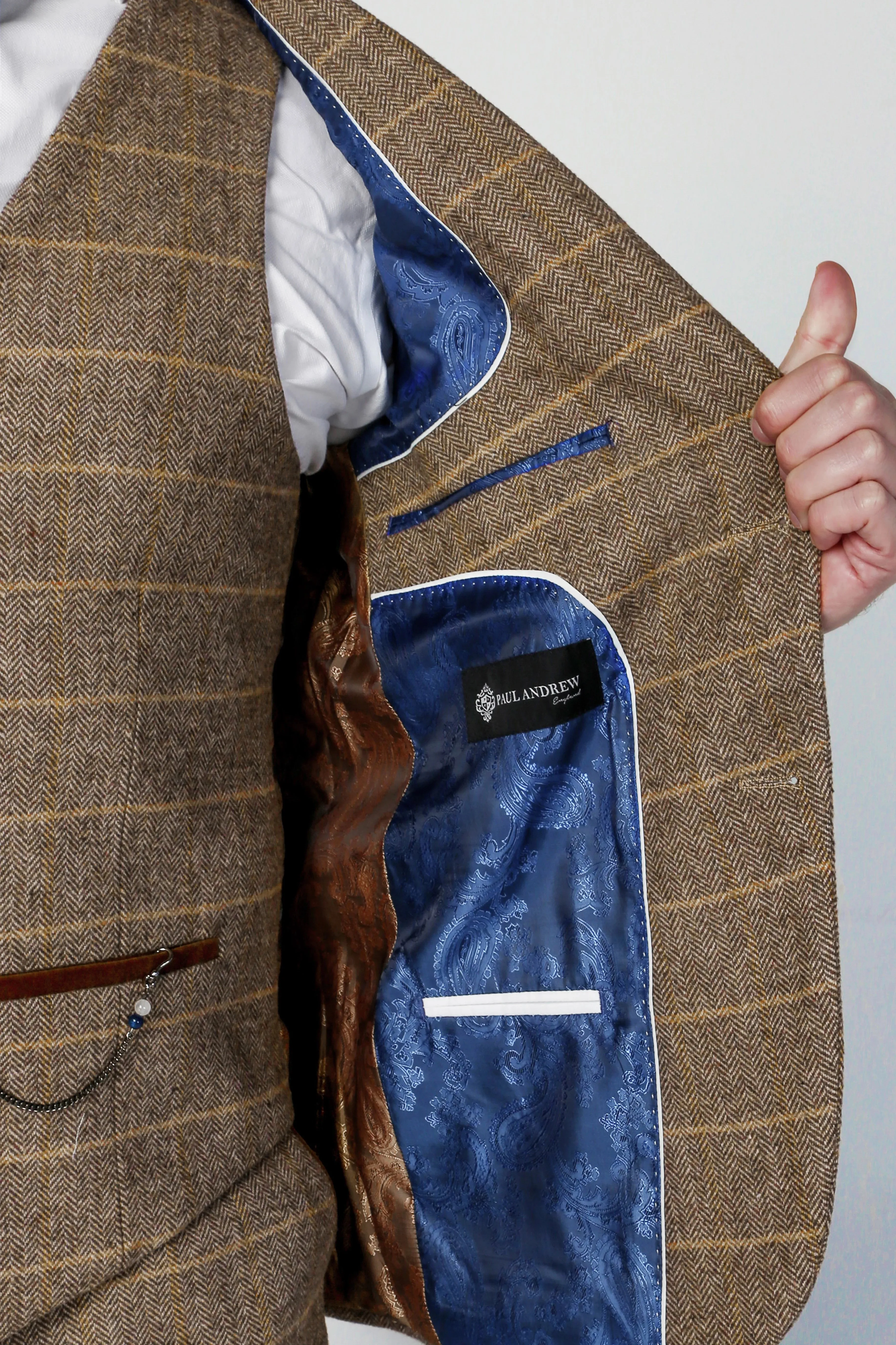 Veste Harris Tweed - Bureau Formel Mariage