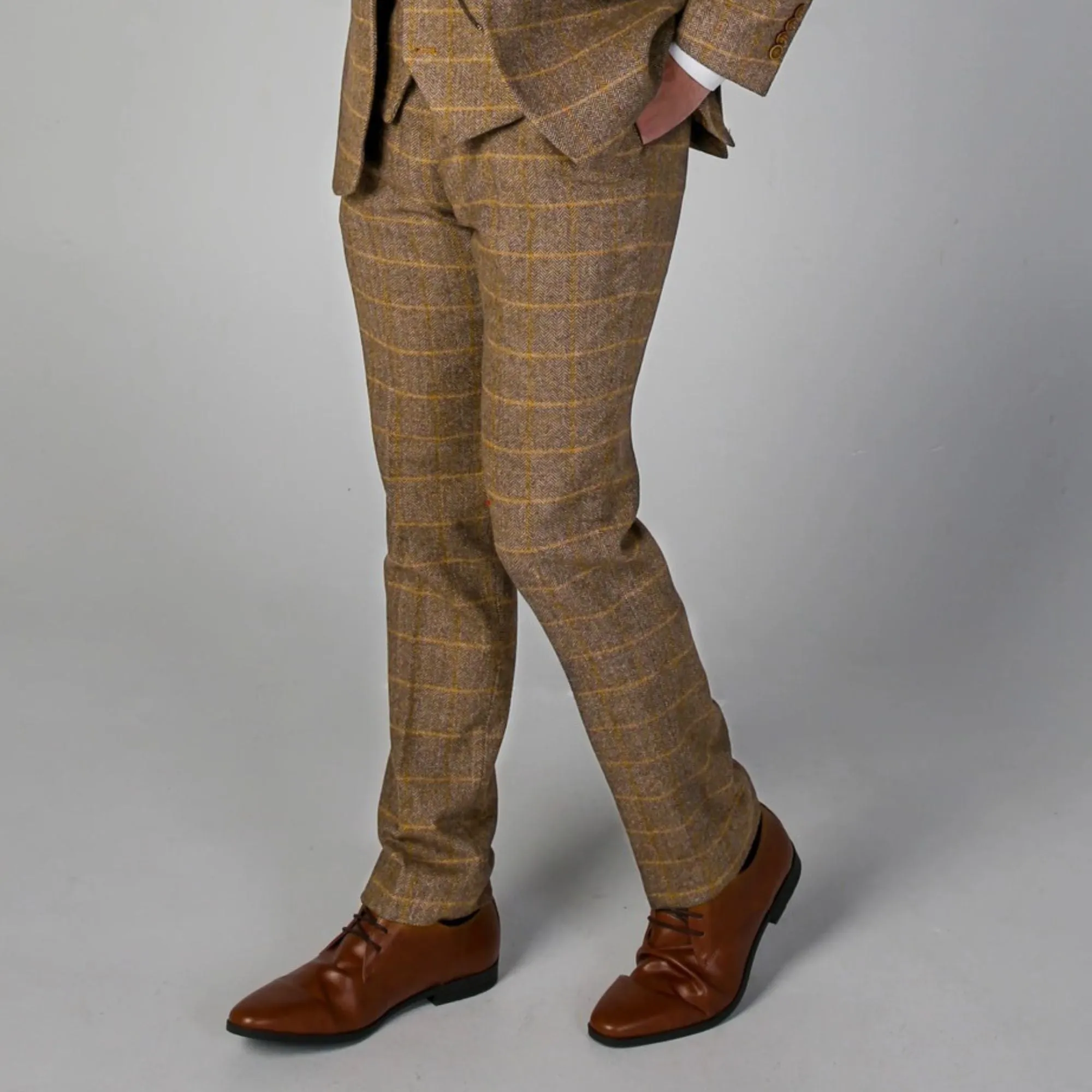 Pantalon formel en Harris Tweed - Style Peaky Blinders