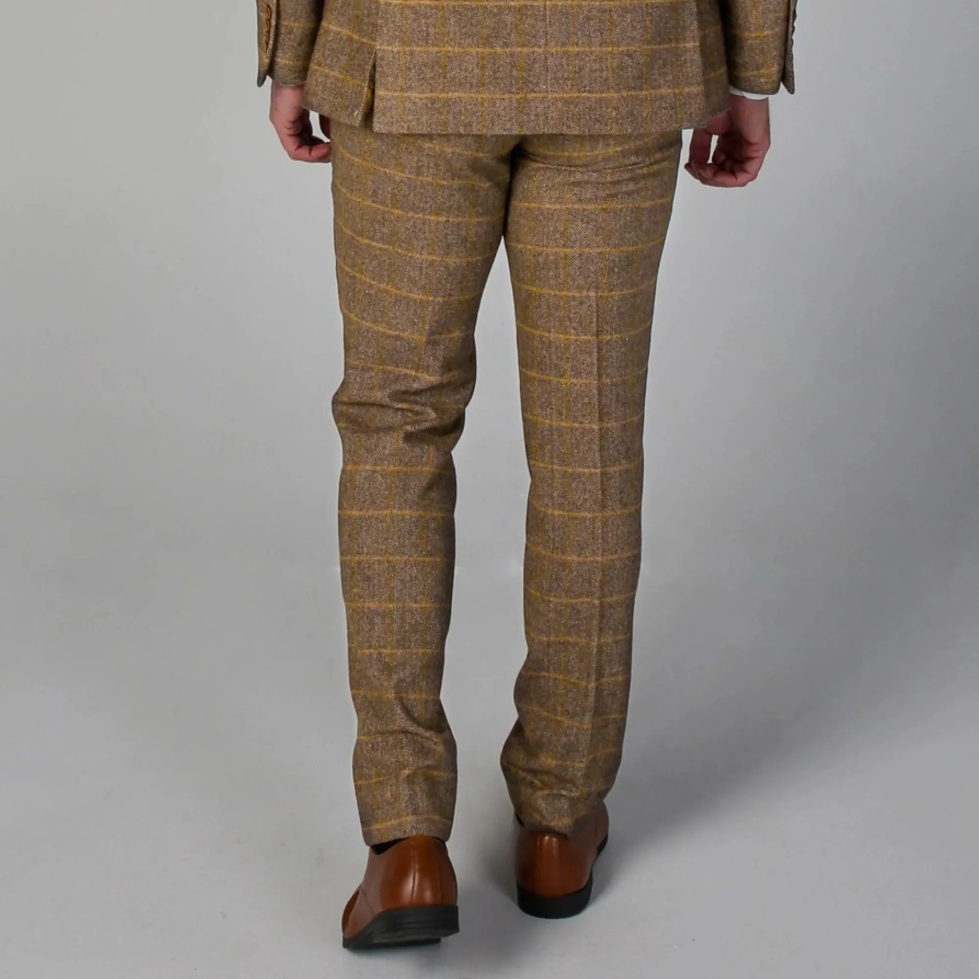 Pantalon formel en Harris Tweed - Style Peaky Blinders