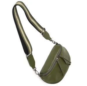 Hi Ho & Co New Rocker Bag Army/Gunmetal Shoes_Hi-Ho-Silver-Accessories