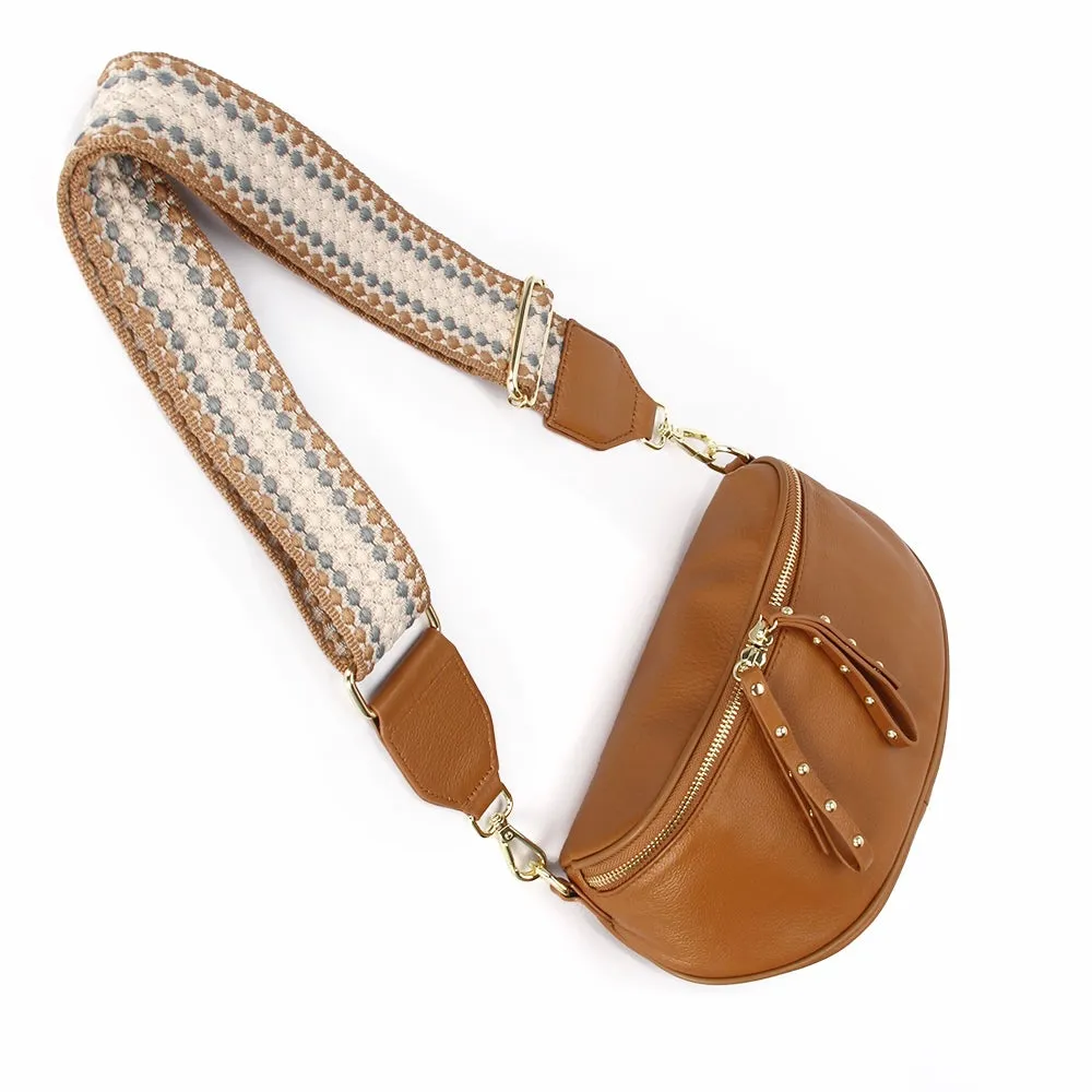 Hi Ho & Co Sac New Rocker Camel/Chaussures Dorées_Hi-Ho-Silver-Accessoires