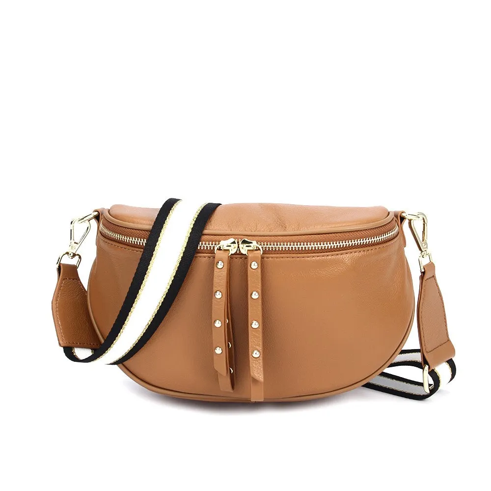 Hi Ho & Co Sac New Rocker Camel/Chaussures Dorées_Hi-Ho-Silver-Accessoires