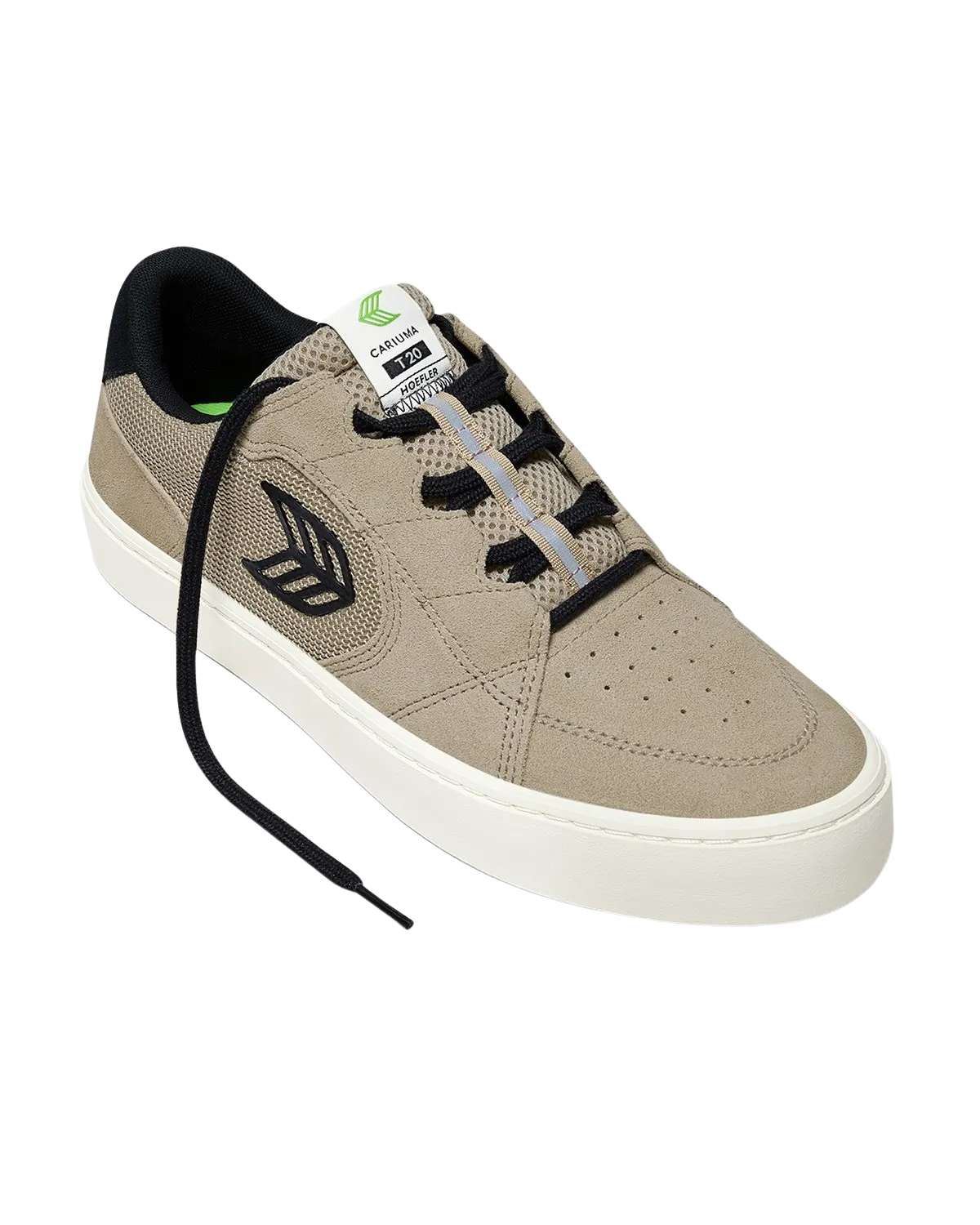 Chaussures Hoefler T20 Pro en Taupe Plaza et Noir