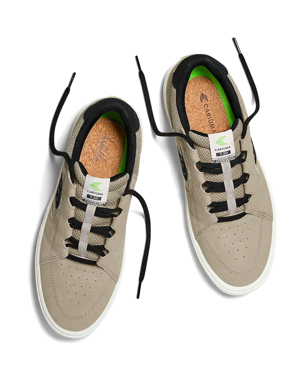 Chaussures Hoefler T20 Pro en Taupe Plaza et Noir