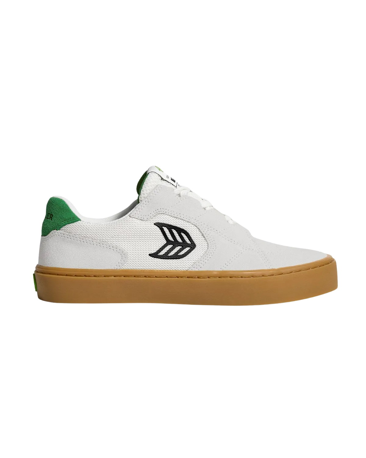 Chaussures Hoefler T20 Pro en Smoke White Gum, Vert & Noir