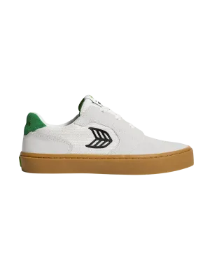 Chaussures Hoefler T20 Pro en Smoke White Gum, Vert & Noir
