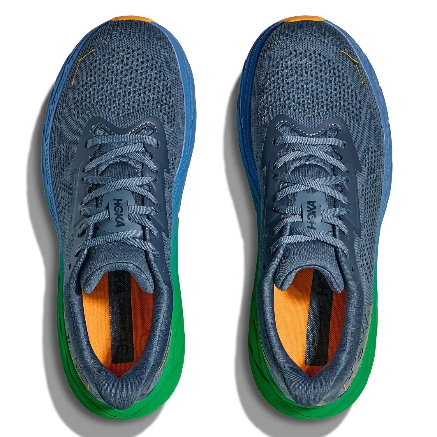Chaussures de course sur route HOKA Arahi 7 pour hommes 2E large