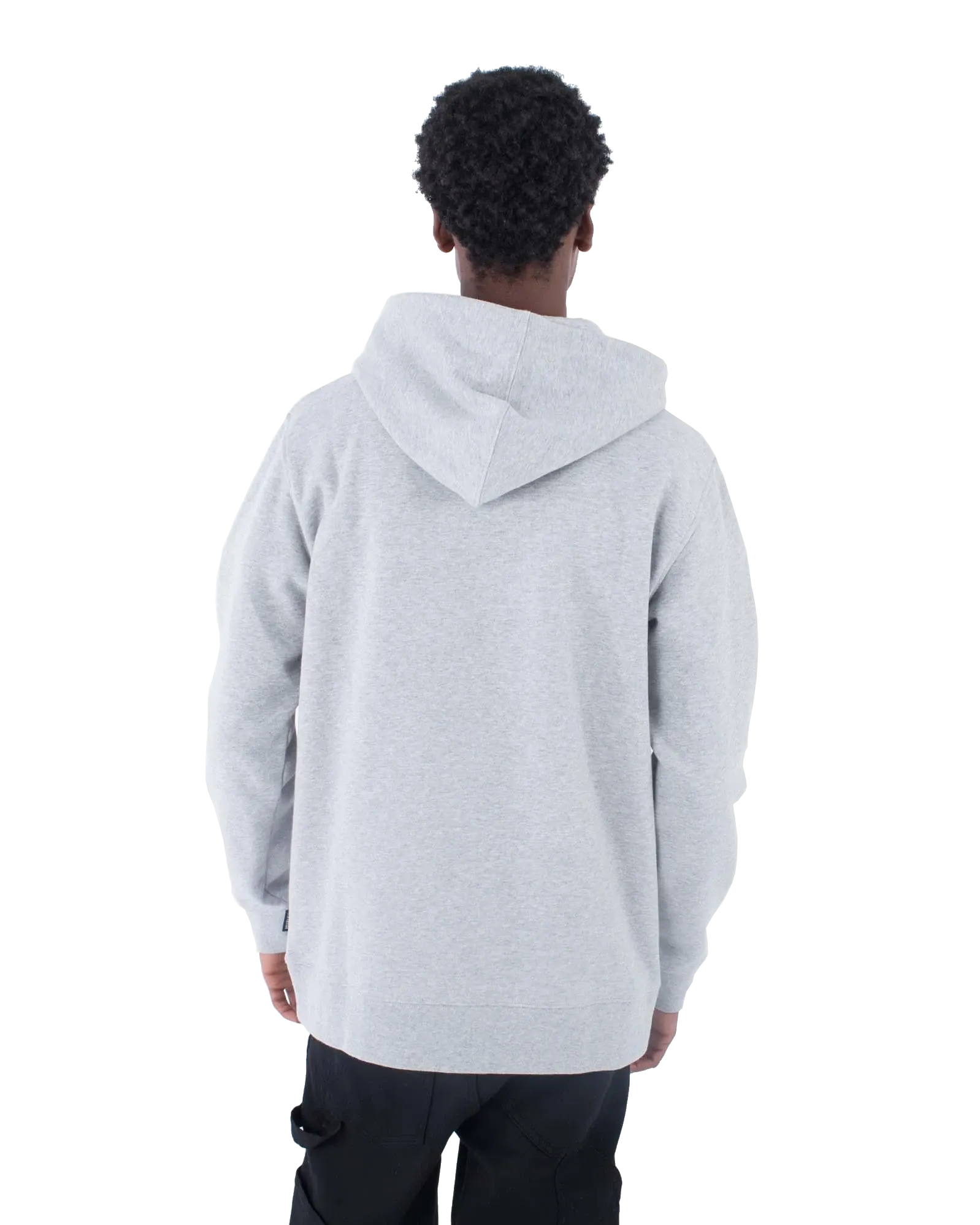 Pullover à capuche Hurley Clothing Flow en gris chiné