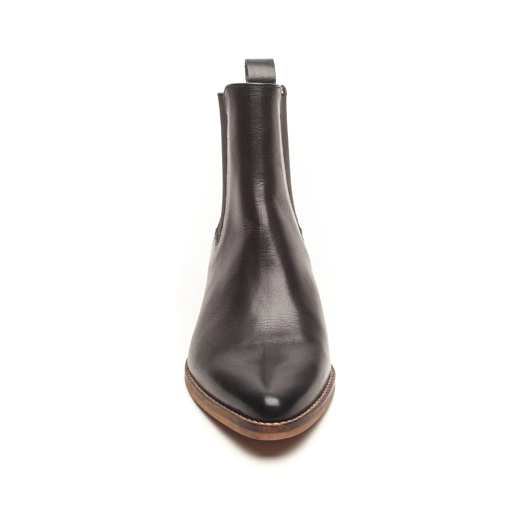 Ivy Lee Stella Black avec Semelle Antique Chaussures_Ivy-Lee