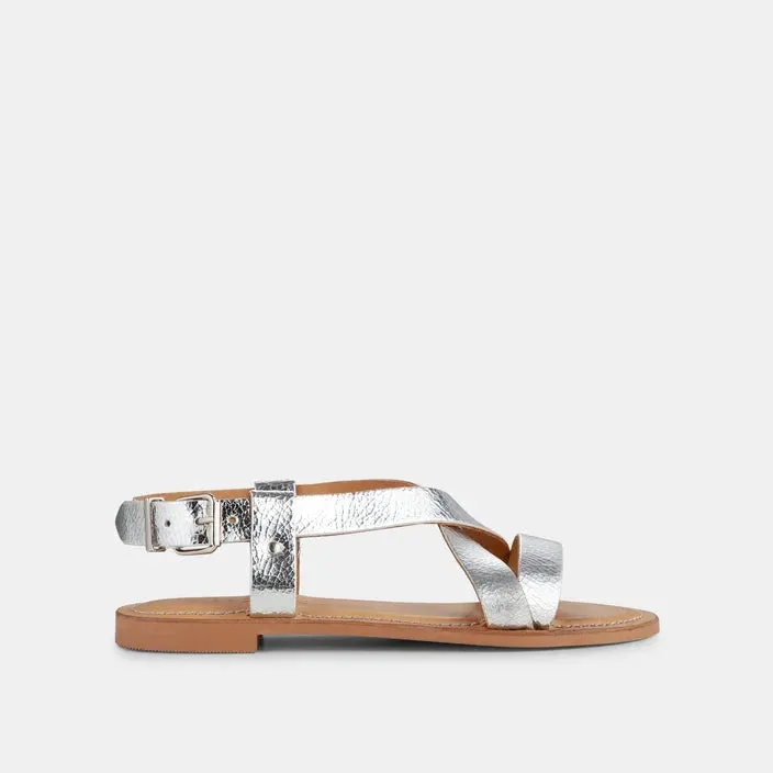 Chaussures IvyLee Laura en argent métallisé_Ivy-Lee
