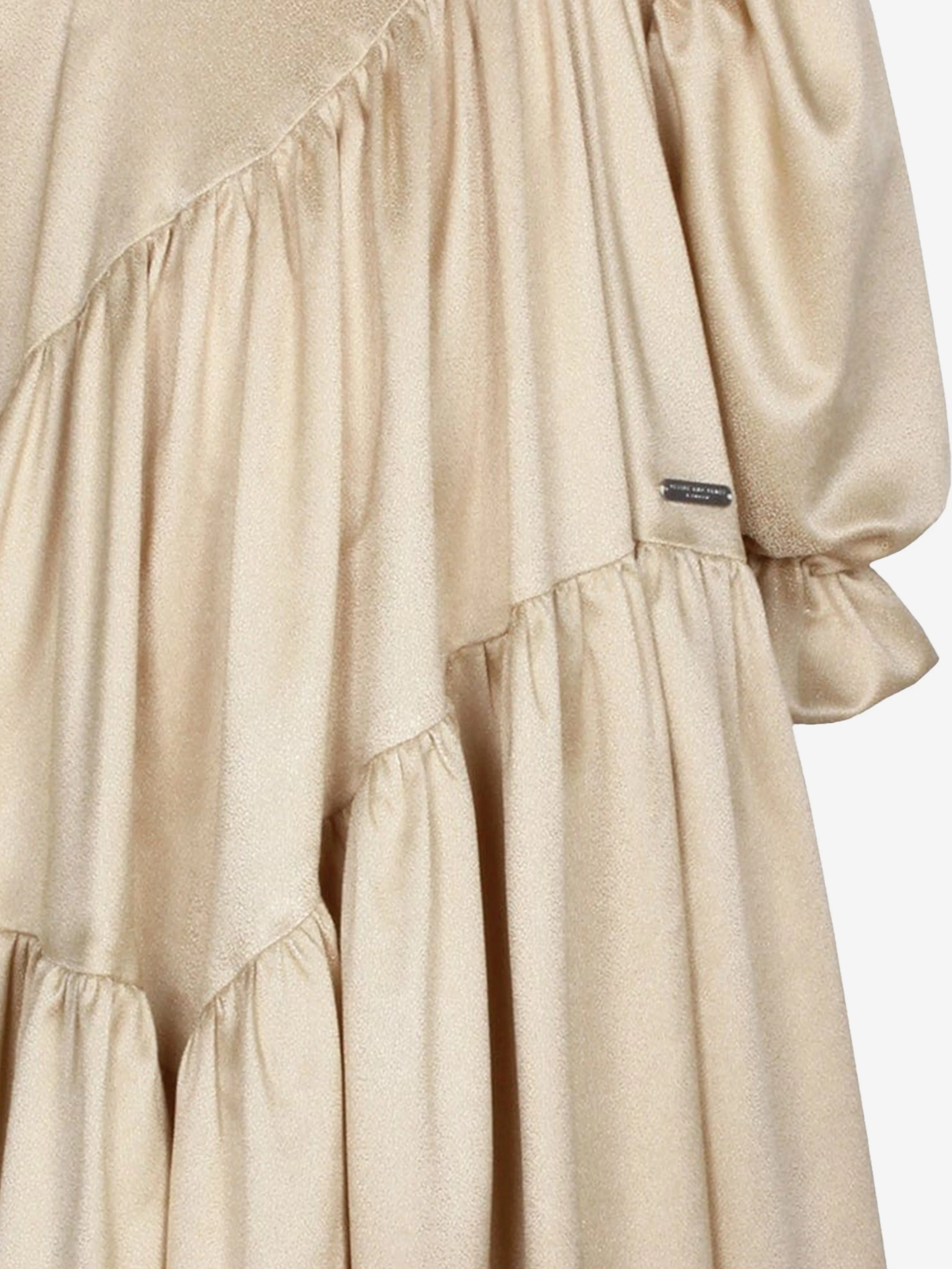 Robe pailletée Avery pour filles Jessie And James en or