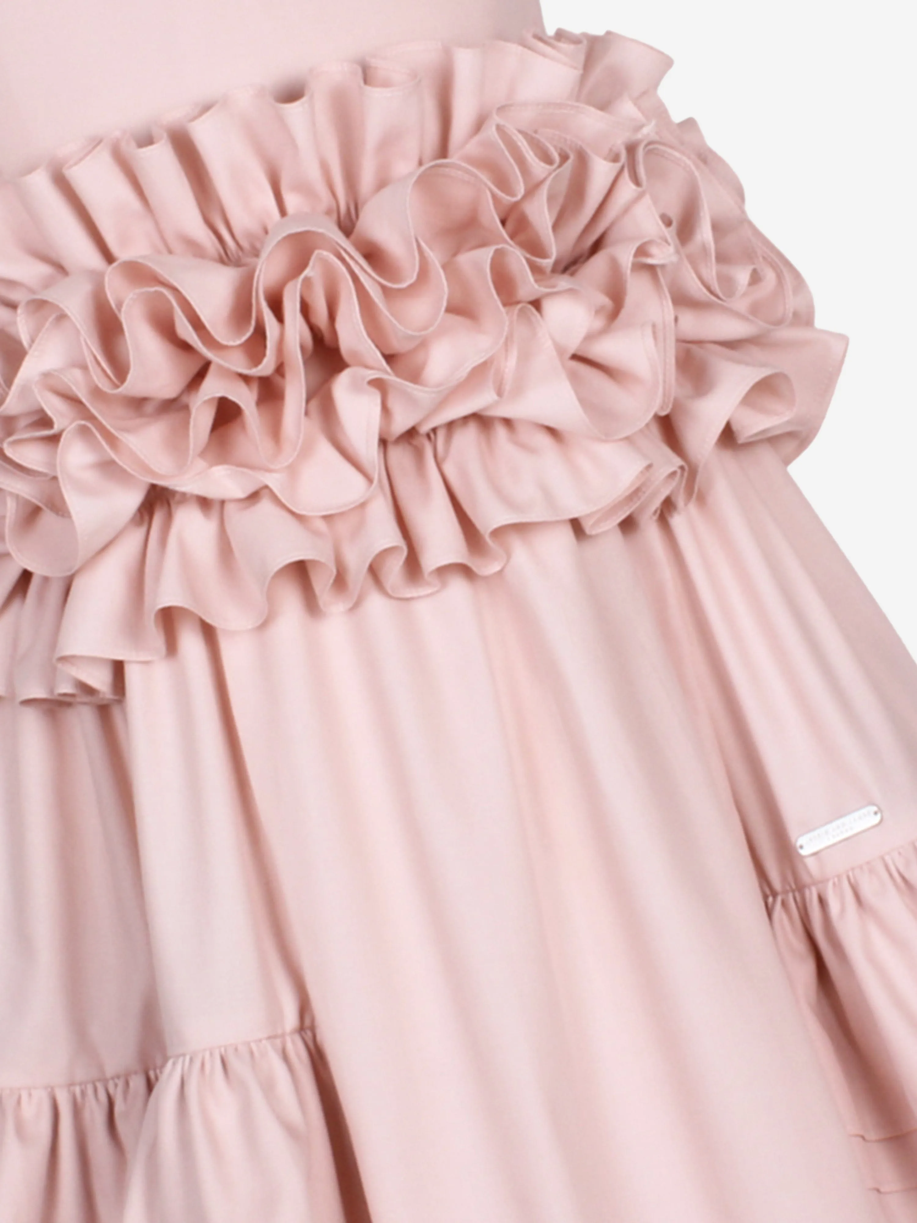 Jessie et James présentent leur robe en rose