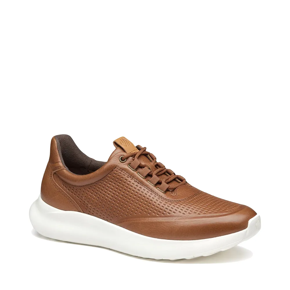 Johnston & Murphy Hommes Amherst 2.0 Cravate à encolure en U gaufrée en beige