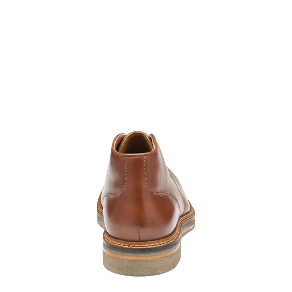 Johnston & Murphy Bottes Chukka en Cuir pour Homme Calder en Acajou