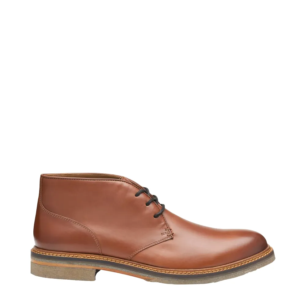 Johnston & Murphy Bottes Chukka en Cuir pour Homme Calder en Acajou