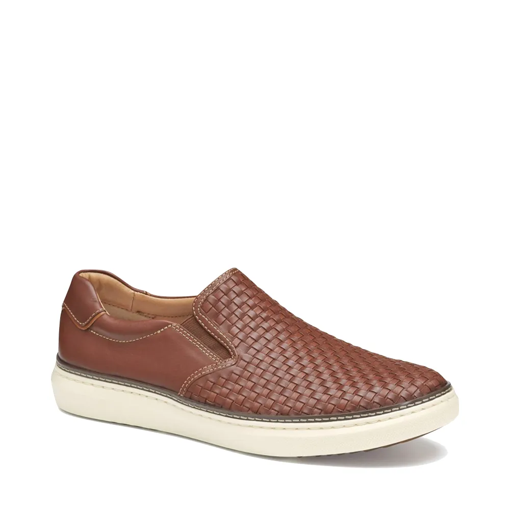 Johnston & Murphy McGuffey 2 pour Homme, Mocassin Tressé Beige