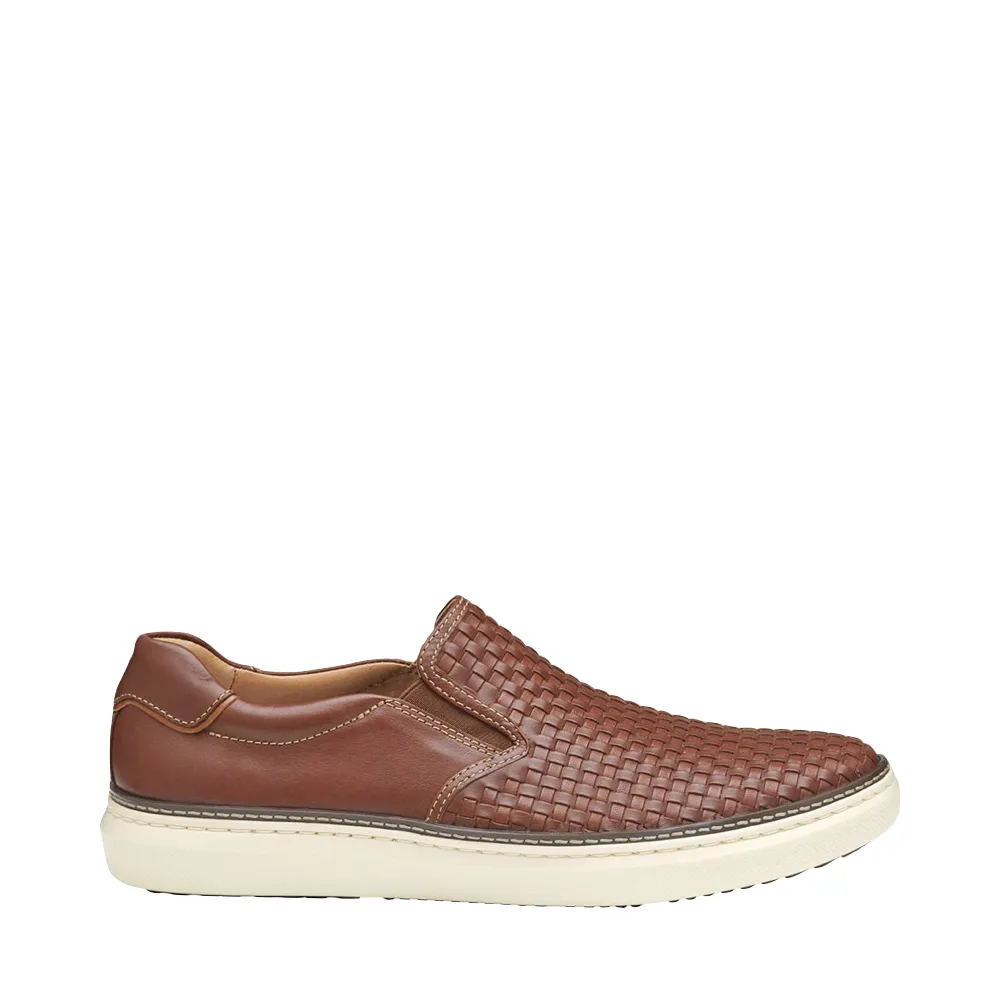 Johnston & Murphy McGuffey 2 pour Homme, Mocassin Tressé Beige