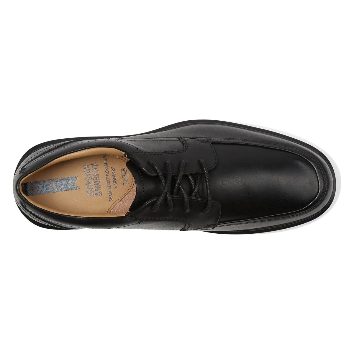 Johnston & Murphy Hommes XC4 Stanton 2.0 Moc Lacet Noir Imperméable