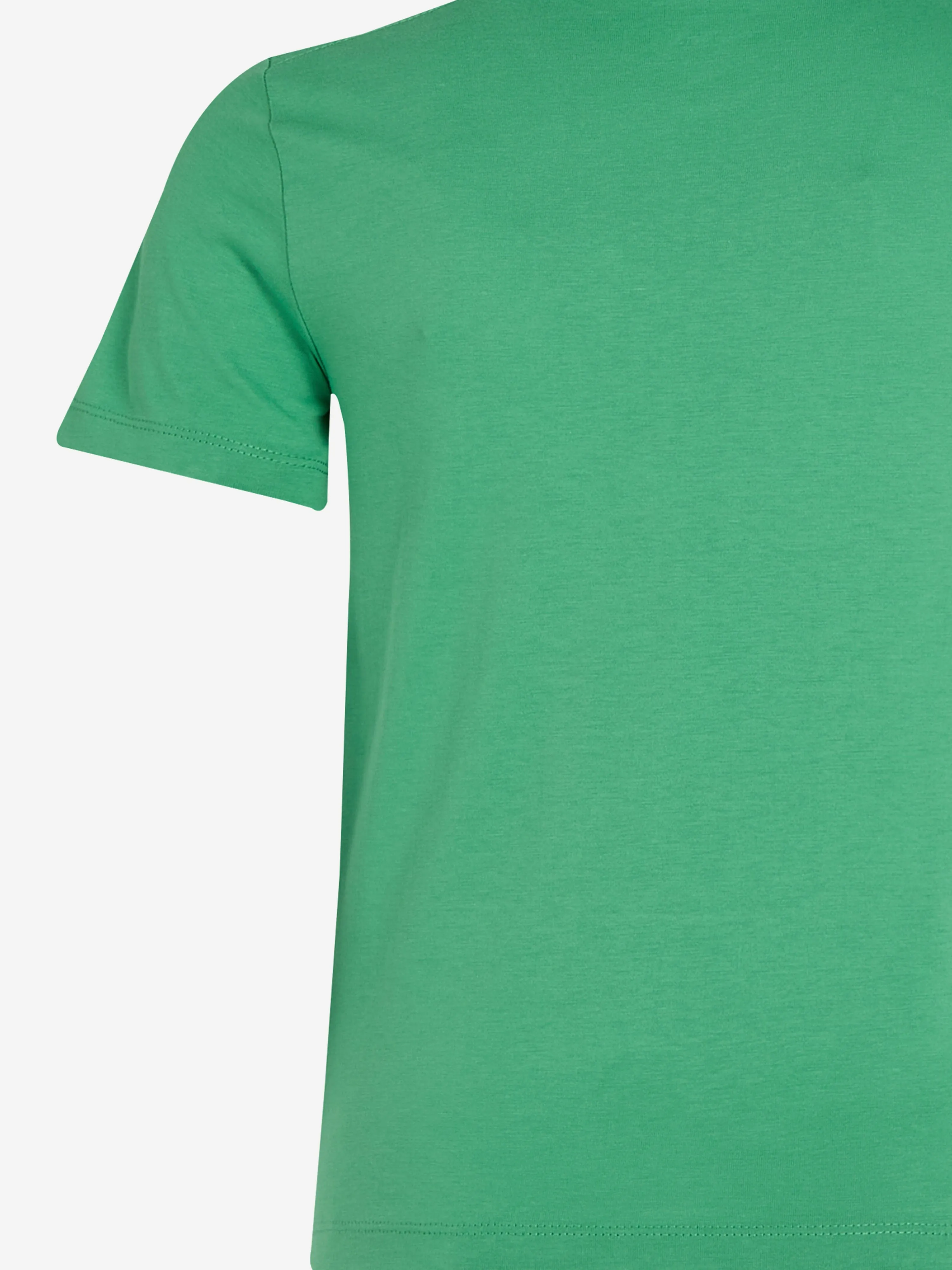 T-shirt Monologo pour Enfants - Poitrine Verte