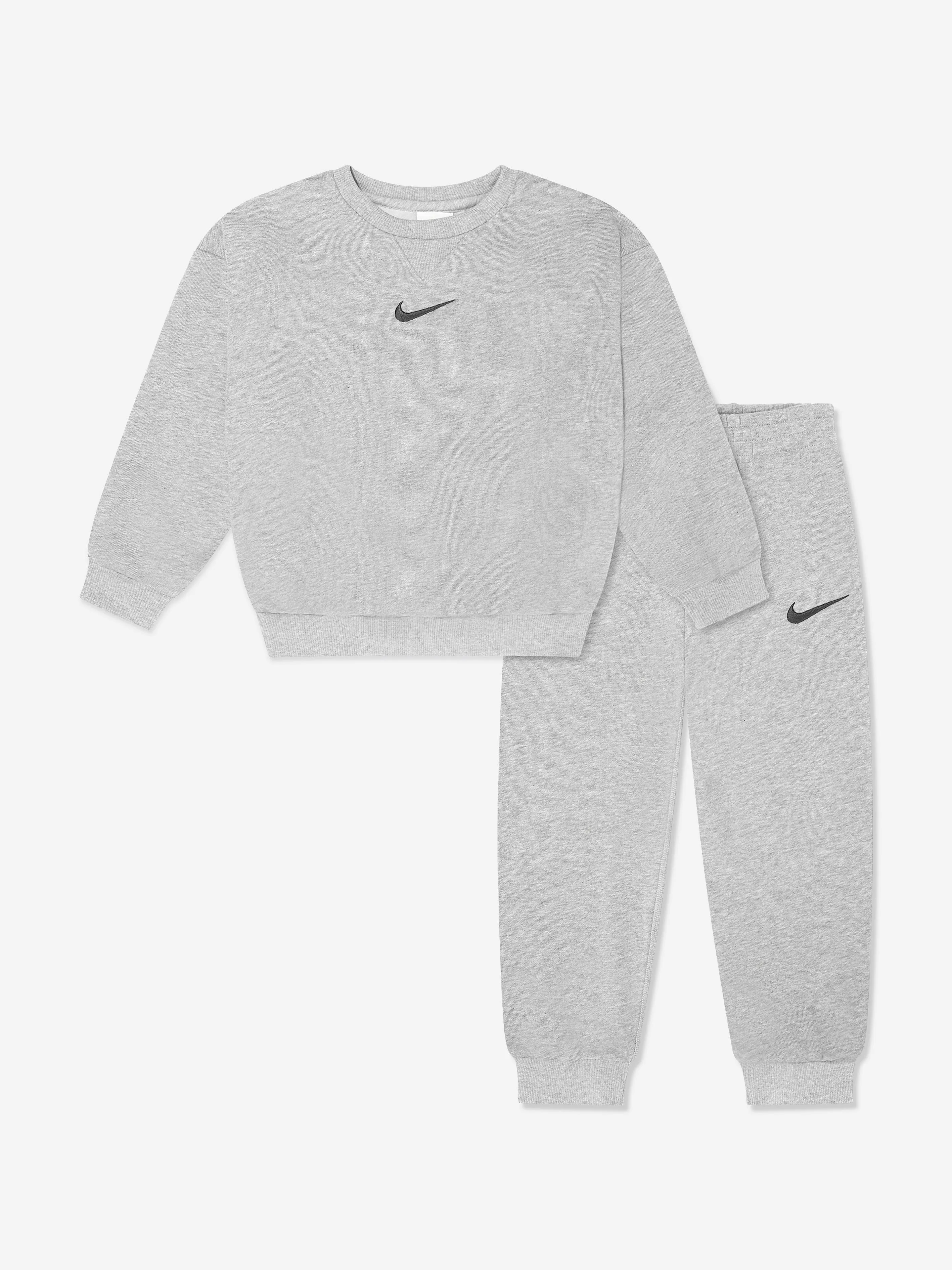 Survêtement en polaire gris pour enfants