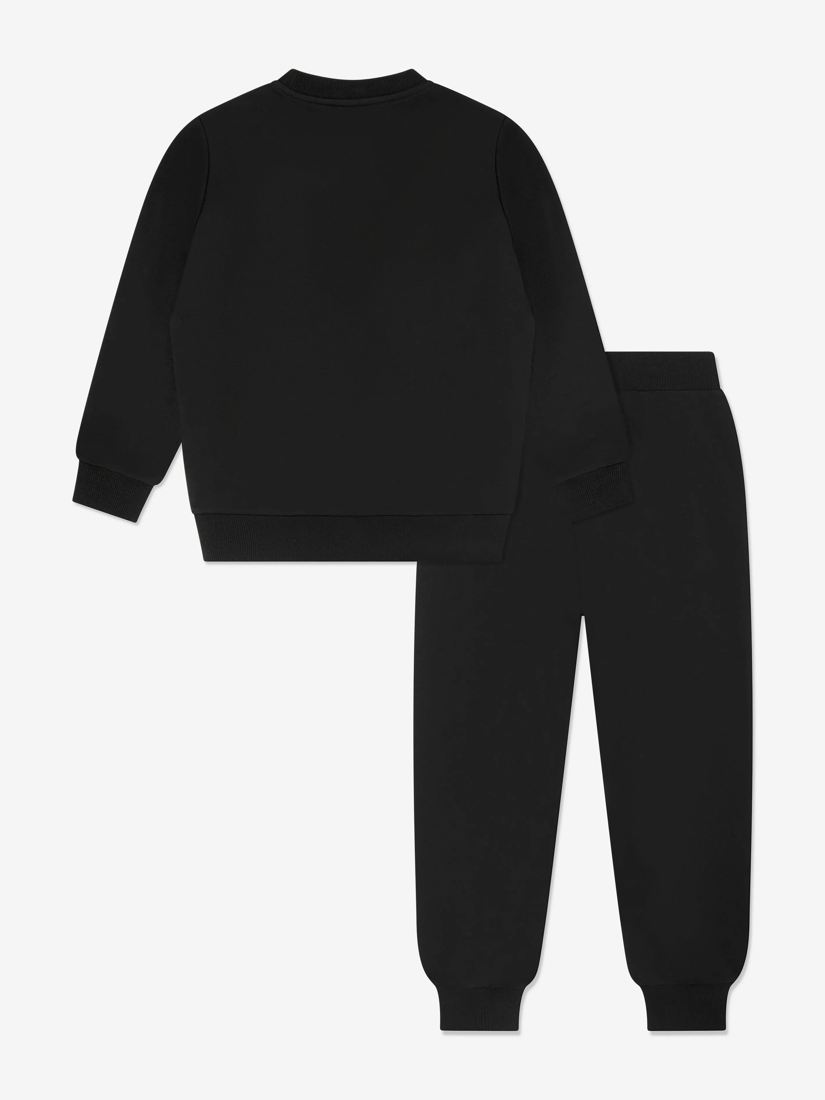 Survêtement avec Logo Enfant en Noir