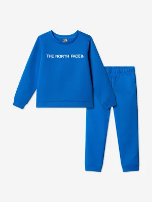 Survêtement pour enfants avec logo en bleu