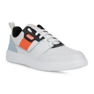 Baskets décontractées orange Leap7x pour hommes SNOOKIS-2 par Liberty