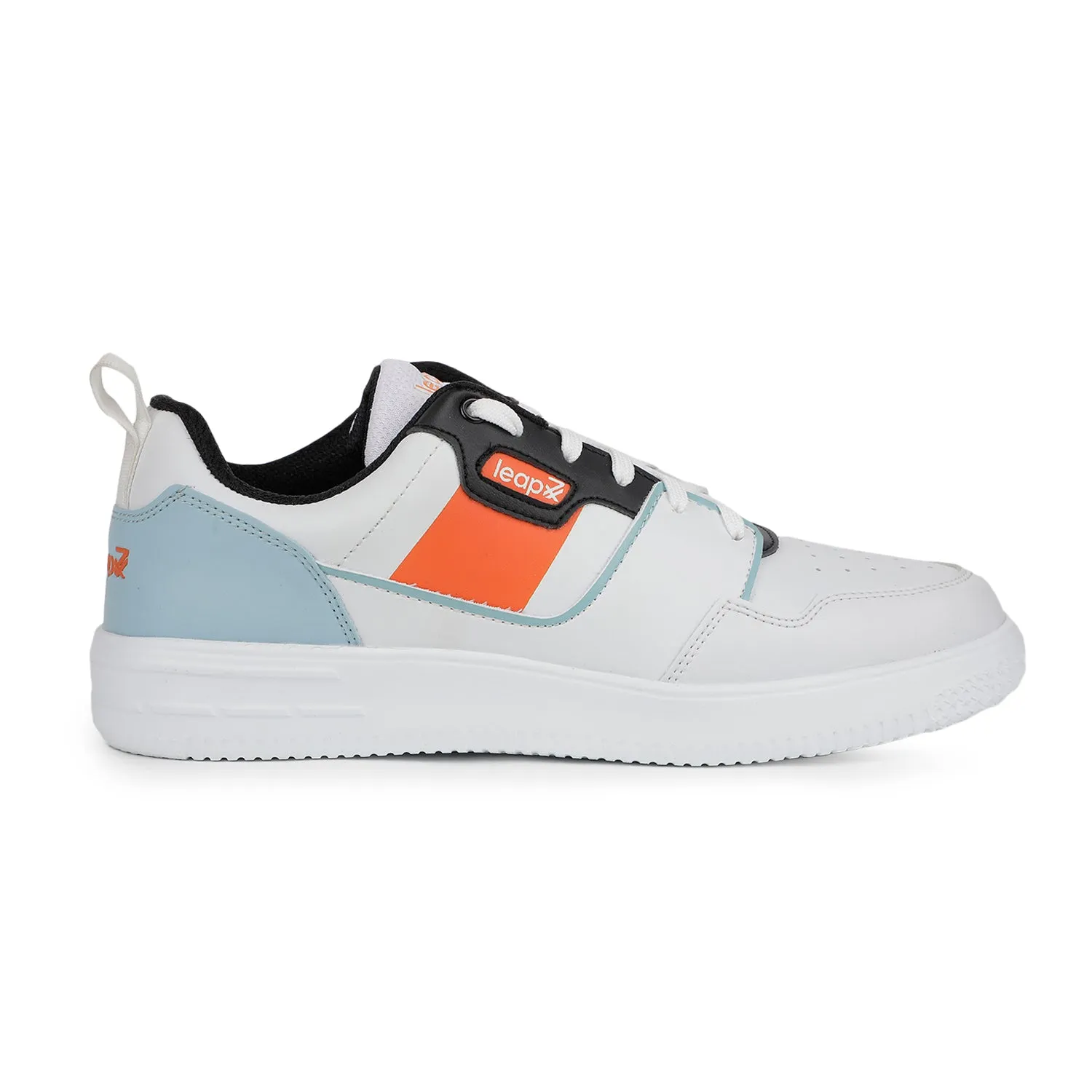 Baskets décontractées orange Leap7x pour hommes SNOOKIS-2 par Liberty
