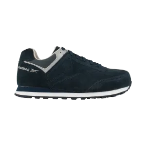Chaussure de travail sportive à embout d'acier Leelap Bleu
