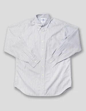 CHEMISE À RAYURES CRAYON BLEU CLAIR