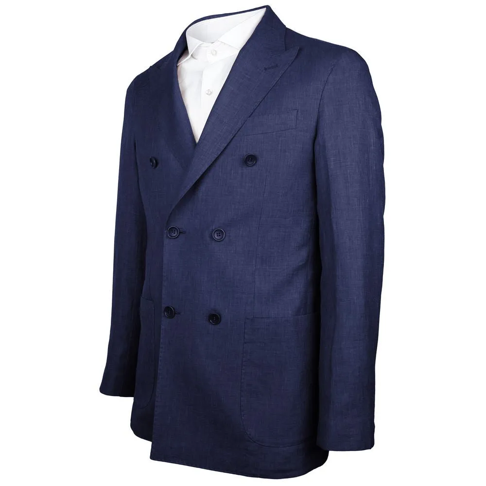 Blazer pour homme en lin fabriqué en Italie