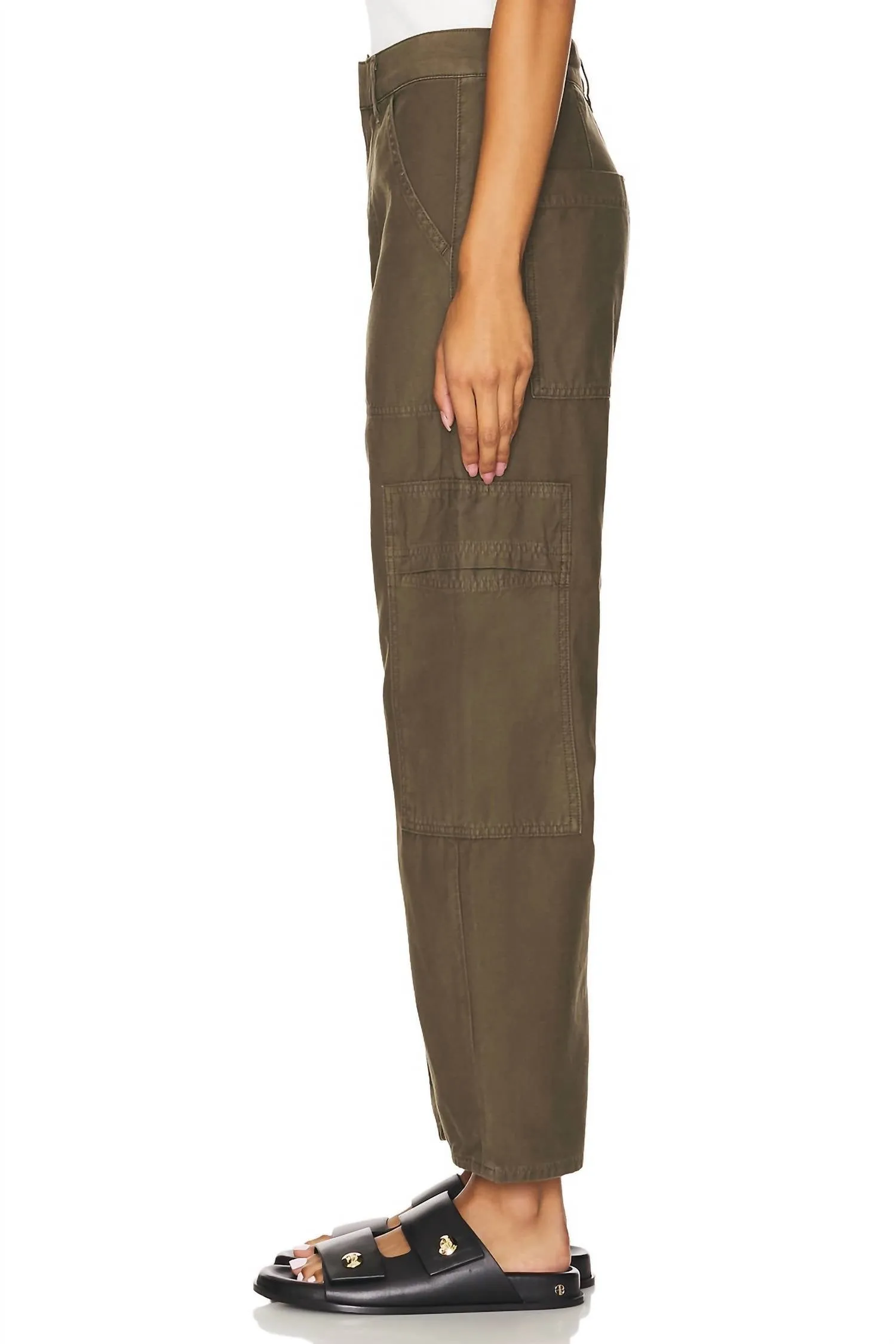 Pantalon cargo bas Marcelle en Costes