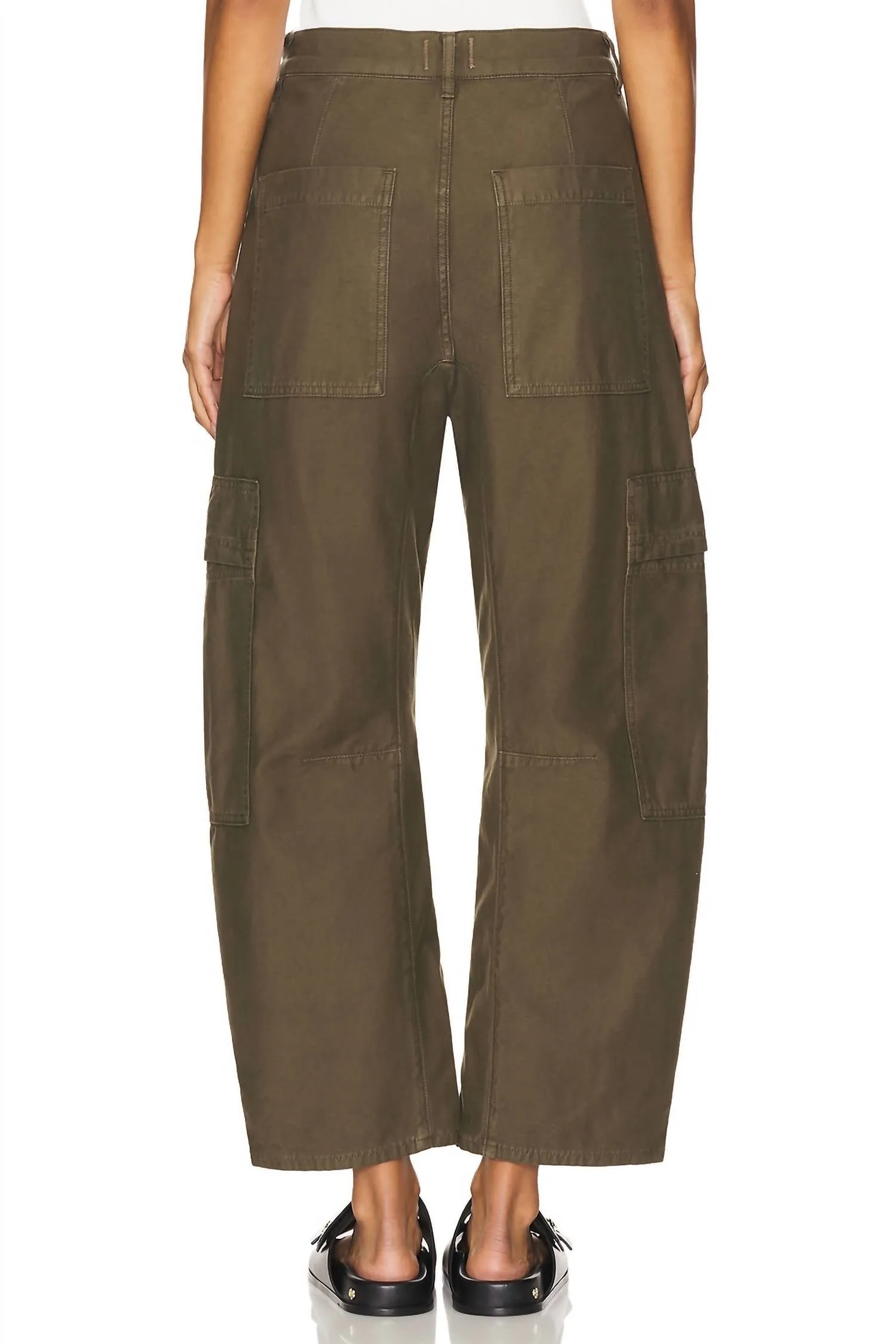 Pantalon cargo bas Marcelle en Costes