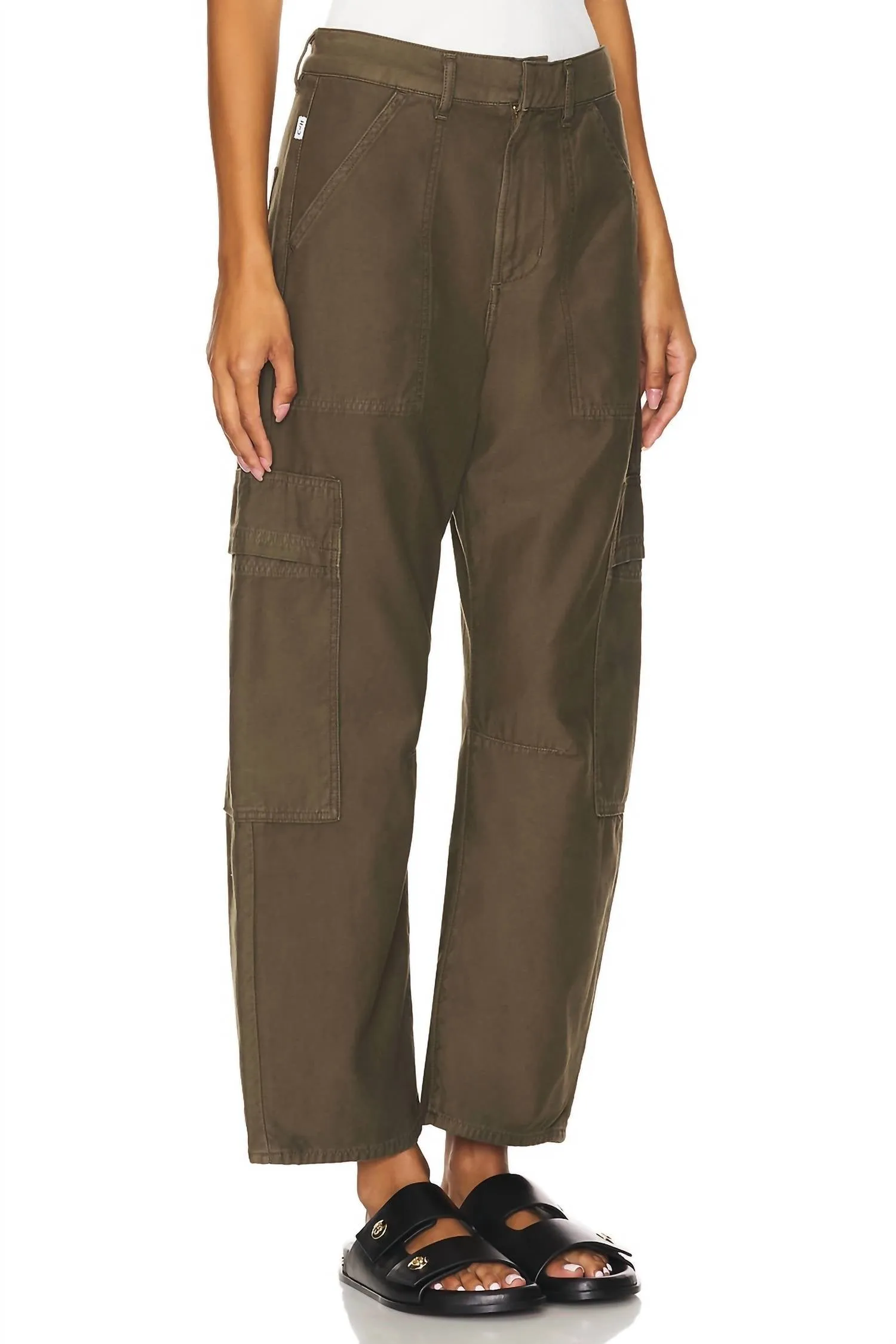 Pantalon cargo bas Marcelle en Costes