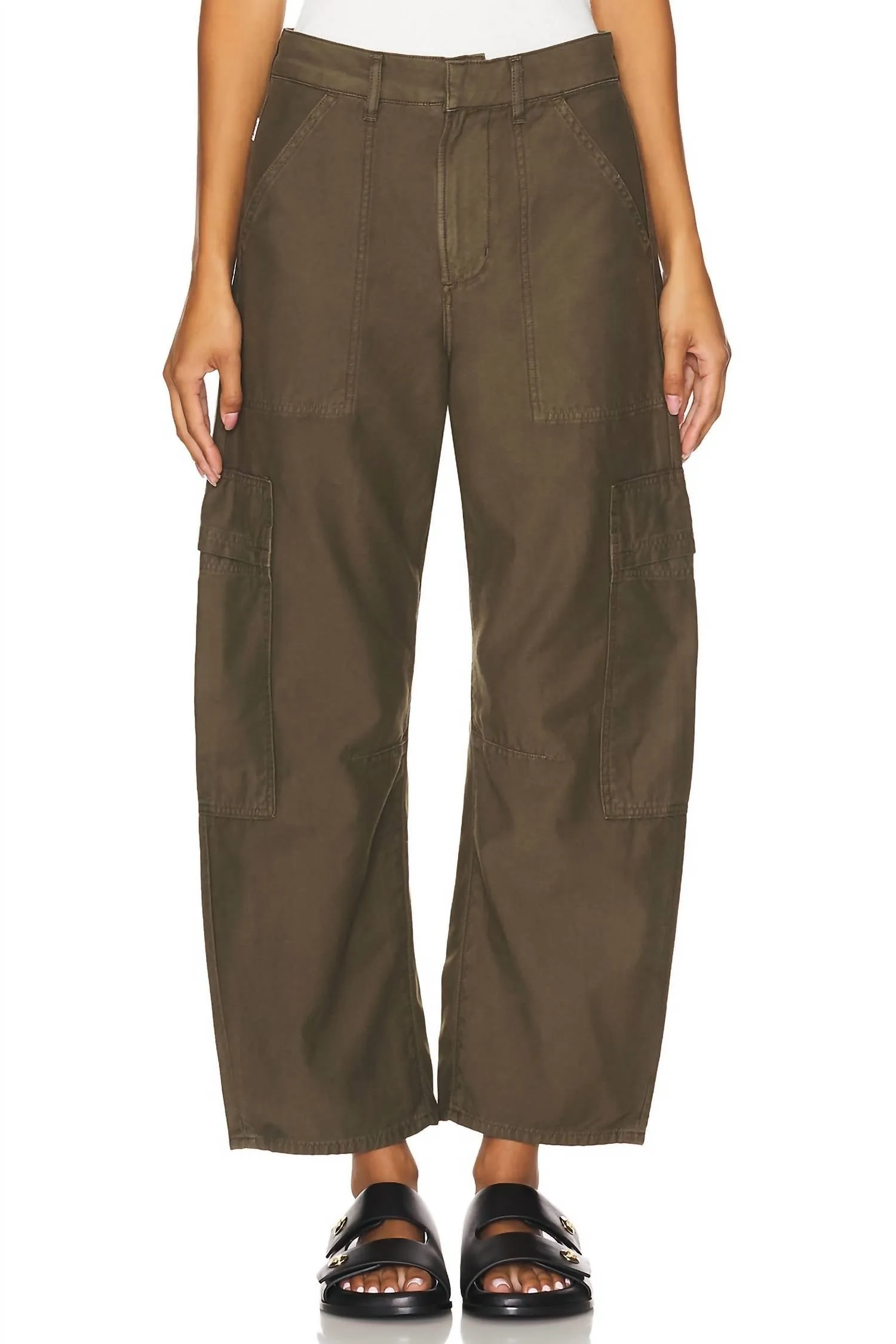 Pantalon cargo bas Marcelle en Costes