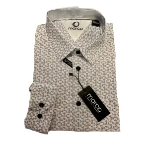 Marco LS Imprimé floral Semi-ajusté