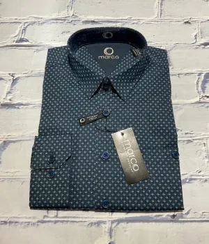 Marco LS Geo T-shirt de sport