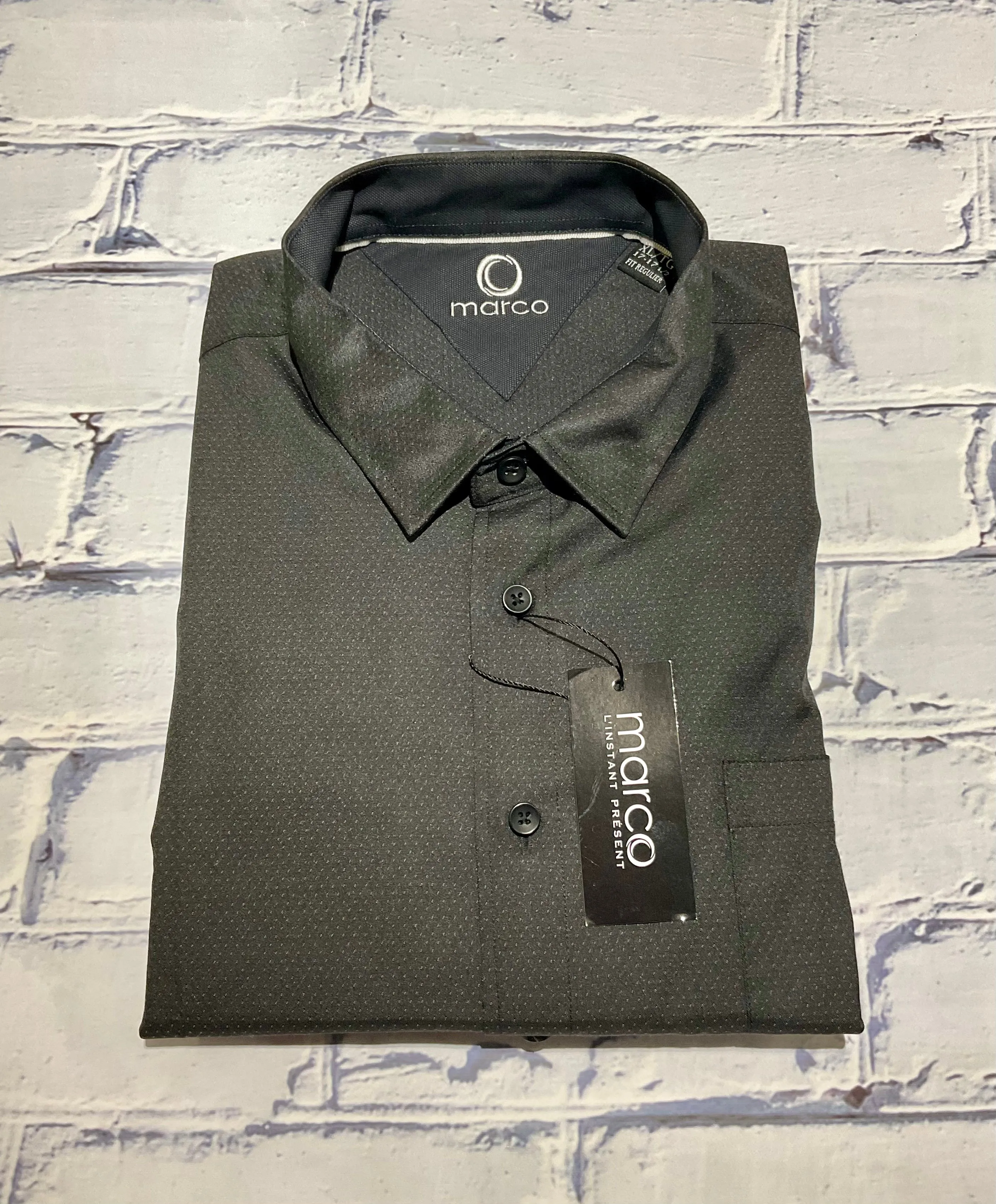 Marco LS Chemise de sport ton sur ton