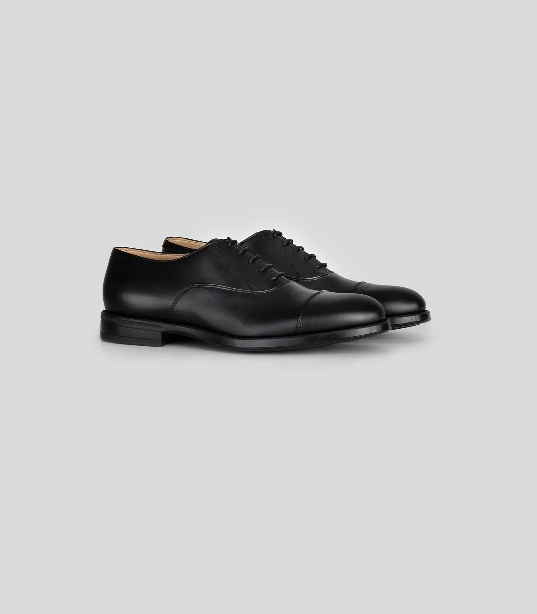 Chaussures Oxford Vegan en Cuir de Maïs à Bout Rond pour Homme | Noir