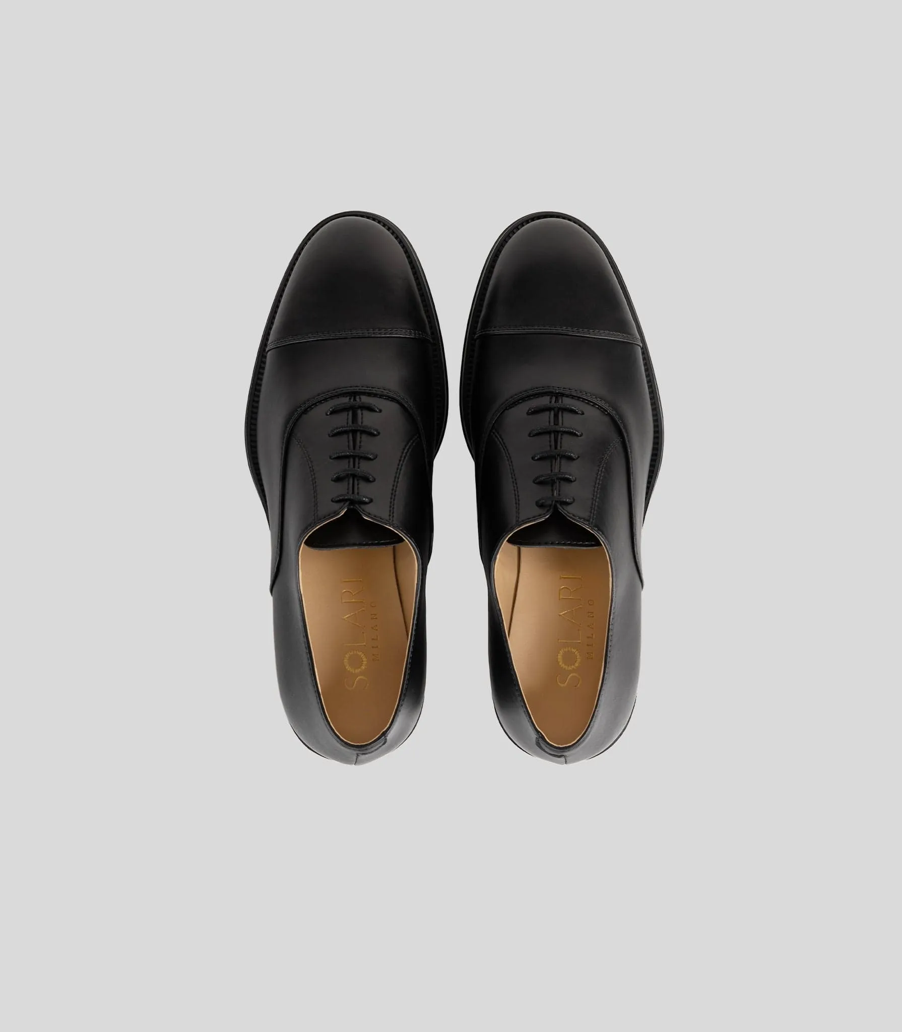 Chaussures Oxford Vegan en Cuir de Maïs à Bout Rond pour Homme | Noir
