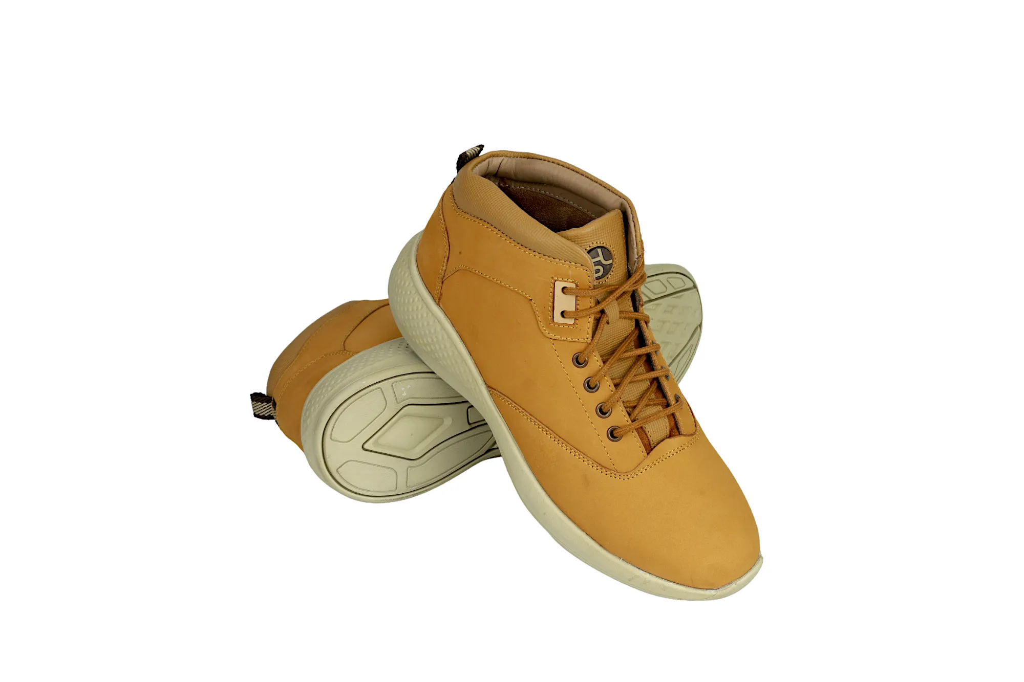 Chaussure Bottine Décontractée en Cuir Nubuck pour Homme 38014