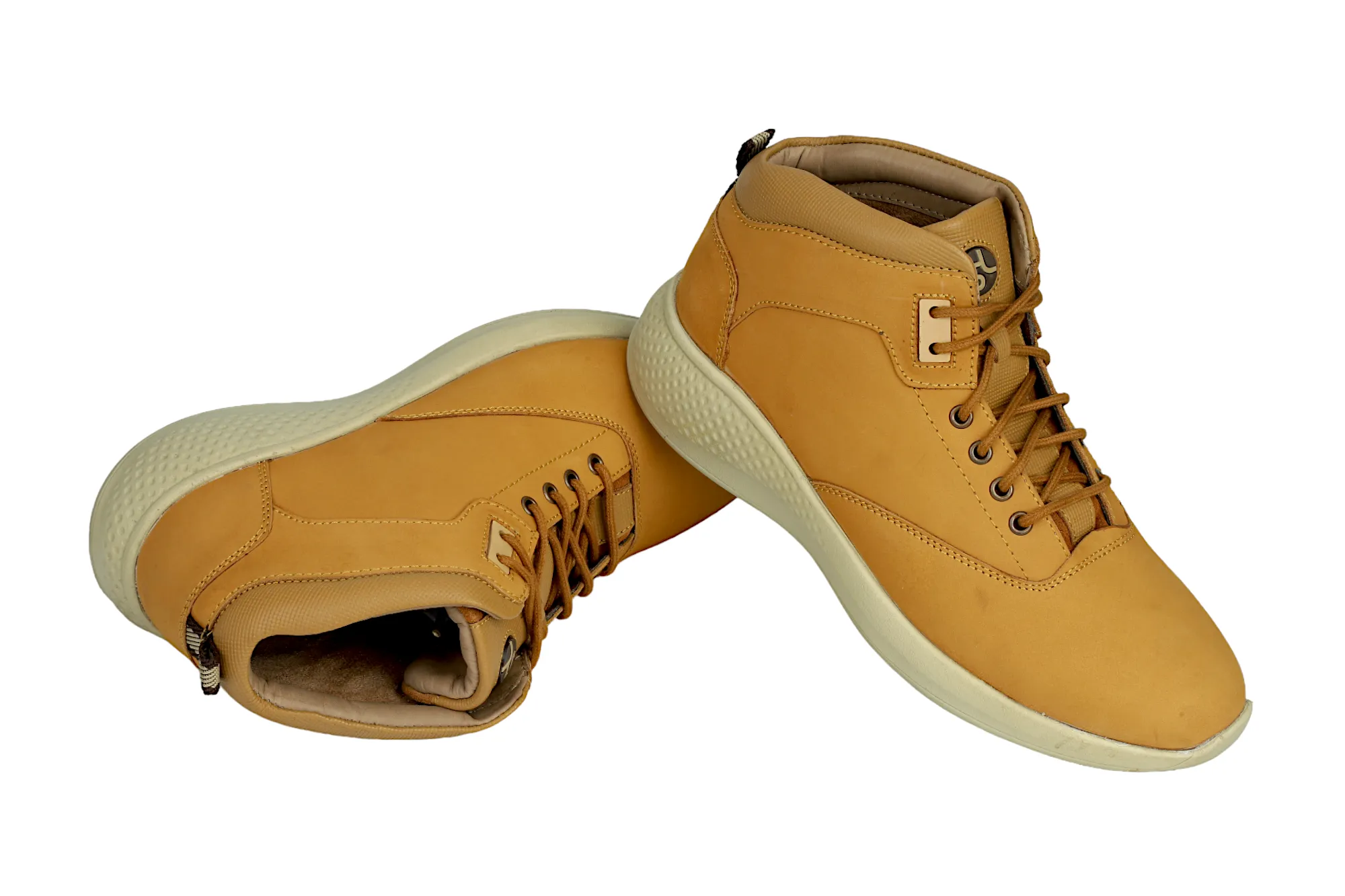 Chaussure Bottine Décontractée en Cuir Nubuck pour Homme 38014